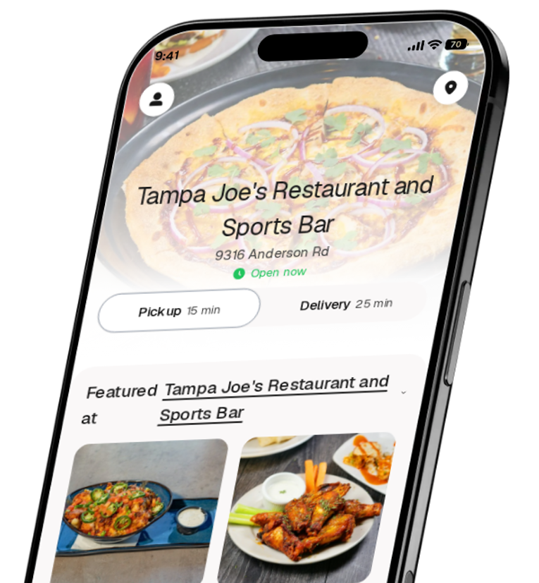 Tampa Joe's Restaurant and Sports Bar app preview